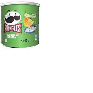 Pringles Chips Crème acidulée/Oignons - 40 g - Pack de 12