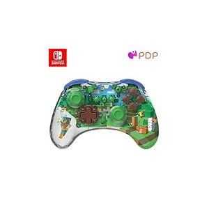 PDP Nintendo Switch REALMz - Switch Wireless Controller - MINECRAFT FOREST