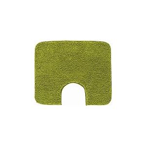 Grund Tapis de Bain 27 mm, Ultra Doux et Absorbant, Antidérapant, 5 Ans de Garantie, Melange, Tapis de WC avec Découpe 50x60 cm, Vert Kiwi