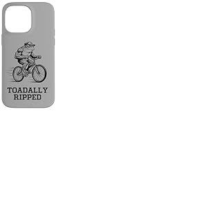 Toadally Ripped Frog Dr&ocirc;le Gym Entra&icirc;nement Bodybuilding Cyclisme Coque pour iPhone 14 Pro Max