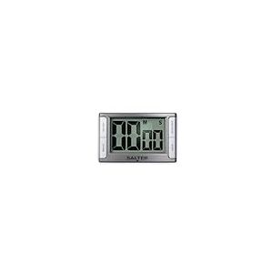Salter 396 SVXR Minuteur de Cuisine Numérique - Magnétique Chronomètre de Cuisson, Compte à Rebours (99 Min 59 Sec), Affichage LCD Facile à Lire, Alarme Sonore, Horloge De Cuisson électronique