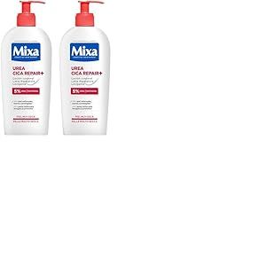 Mixa Expert Peau Sensible - Lait Cica Réparation - Réparation Effet Longue Durée - Peaux Sèches et Rugueuses - Hypoallergénique - 400 ml (Lot de 2)