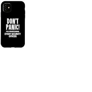 Agent de sécurité des événements Coque pour iPhone 11