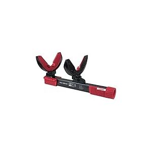 KS TOOLS 500.8625 - Kit de Compresseur de Ressort - Compresseur d’Amortisseur Voiture - 2 Paires de Supports de Ressort Standard - se Fixe dans l’Étau - 6 Pièces Couleur