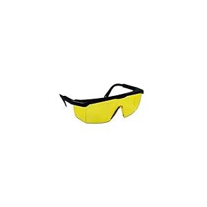 Greenstar OZAKI - Lunettes De Protection Vision+ - Verres Jaunes - Modèle Professionnel - Branches Réglables & Téléscopiques - Norme EN166 F - Débroussailleuse & Bricolage