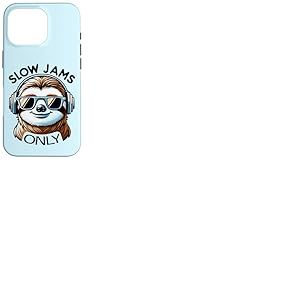 Cool R&B Sloth Slow Jams Only Funny Soul Music Animal Lover Coque pour iPhone 16 Pro