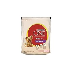 Purina ONE Mini Croquettes pour Chien avec Saumon et Riz, 800g