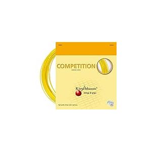 Kirschbaum Competition Garniture Cordage de Tennis Jaune 1,30 mm x 12 m