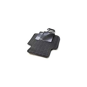 Audi 83A061511041 Lot de 2 Tapis de Sol arrière en Caoutchouc pour Toutes Saisons Noir