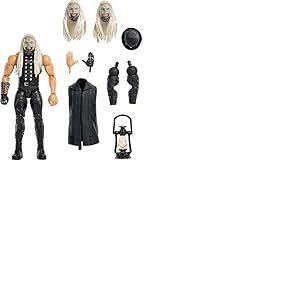 Mattel Mattel WWE Figurine articulée Ultimate Uncle Howdy de 15 cm à Collectionner, avec têtes et Mains interchangeables et 30 Points d’Articulation, JHV86