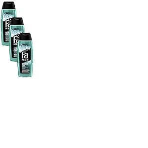Fa Men - Gel Douche Corps Homme - Extreme Cool - Formule de pH neutre pour la peau - Testé sous contrôle dermatologique - Bouteille de 250 ml (Lot de 3)
