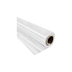 Happybuy Film à Effet De Serre, 6 x 8.5 m Film Polyéthylène Pour Serre Durable, Bâche Transparente, Garder au Chaud, pour les projets industriels, résidentiels de construction, maçonnerie,agriculture