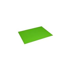 Pack 10 Cartulinas Color Verde Fuerte Tamaño 50X65 180g