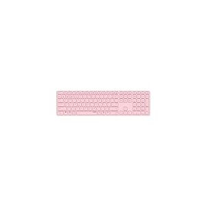Rapoo E9800M Clavier RF sans Fil + Bluetooth QWERTZ Allemand Rose