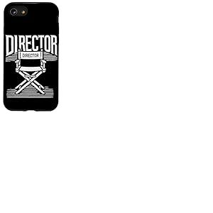 Chaise de réalisateur de cinéaste, Directeur, Design Regisseur Coque pour iPhone SE (2020) / 7/8