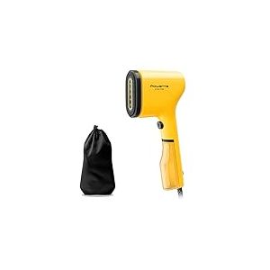 Rowenta DR2026 Pure Pop Fer à repasser vertical portable à vapeur, utile pour repasser et désinfecter vos bouts, avec système réversible, chauffage rapide, puissance 1300 W, couleur jaune