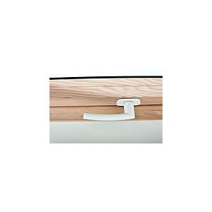 Originale Poign&eacute;e de Fen&ecirc;tre Roto | Poign&eacute;e de Fen&ecirc;tre pour Fen&ecirc;tres de Toit de la S&eacute;rie R6 et R8 en Bois | Blanc