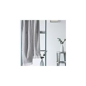 VIALMAN Plaid Seul Couleur Gris | Couvre-lit Polyvalent 150 x 200 cm | Plaid Sofa Couverture Foulard | Couvre-lit | Foulard pour canapé