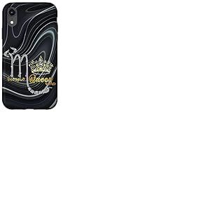Scorpion Queen Zodiac Anniversaire Glam Astrologie Coque pour iPhone XR