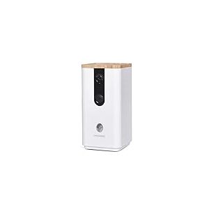 Oba security Caméra pour Chiens : caméra HD WiFi pour Animaux avec Audio bidirectionnel, Vision Nocturne, Lancement de croisillons pour Chiens et Chats