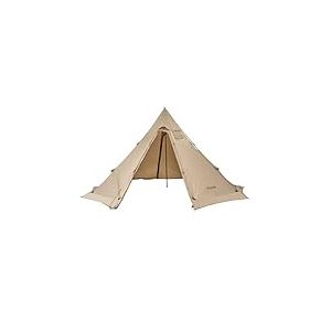 VEVOR Tente Chaude Tipi pour 4-6 Personnes, Tente d'hiver Portable avec Trou de Po&ecirc;le, Toile Imperm&eacute;able Rev&ecirc;tement PU2500 mm, Abri L&eacute;ger 4 Saisons, pour Camping, Randonn&eacute;e, P&ecirc;che, Chasse, Taille L