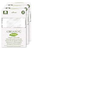 Organyc - Bâtons Coton Tige Certifié 100% Biologique - 4 x 200, Total 800 Unités