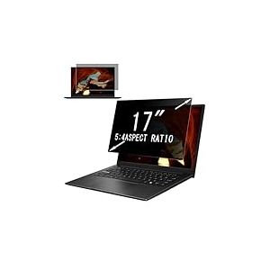 MoSuul Filtre de confidentialité pour ordinateur portable 17" 5:4, anti-espion, anti-lumière bleue et anti-éblouissement pour ordinateur portable 17" pour Lenovo/SGIN/HP/Dell/Acer/Lenovo/ThinkPad/Asus