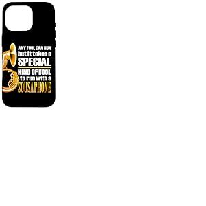 Soubassophone Blague pour Sousaphoniste en La Fanfare Coque pour iPhone 16 Pro