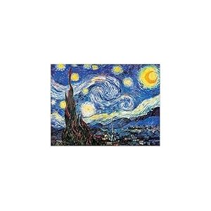 Artopweb Van Gogh-Starry Night Panneaux Decoratifs, Multicolore, 80x60 Cm