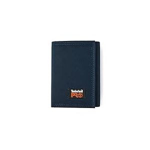 Timberland Pro Cordura Velcro Nylon RFID Trifold Wallet with ID Window Portefeuille, Bleu Marine, Taille Unique Homme