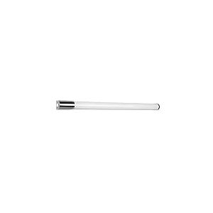 Trio Leuchten Piera 284077906 Applique murale à LED en plastique chromé avec interrupteur et prise de courant Chromé 16 W, Chrom