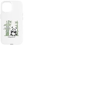 J'aime Les Pandas Et Le Yoga Zen Vert Coque pour iPhone 15