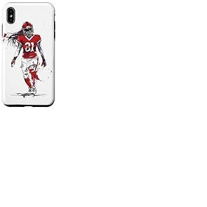 Football américain Fille Sport de Plein air Coque pour iPhone XS Max
