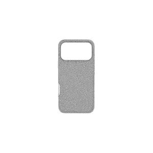 Swarovski Coque High pour iPhone, Cristaux argent&eacute;s Scintillants, Compatible avec Les chargeurs Apple Officiels, &eacute;tui de Protection raffin&eacute;, Compatible avec iPhone 17 Pro Max, Ton argent&eacute;