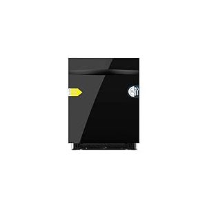 Cecotec Lave-vaisselle Int&eacute;grable 60cm Bolero Aguazero 6320 Full-BI Black Glass D. 1900W, 15 Couverts, 8 Programmes, &Eacute;cran FullColor, Smart Wash, Turbo Dry+, AutoClean, Dual Zone Wash