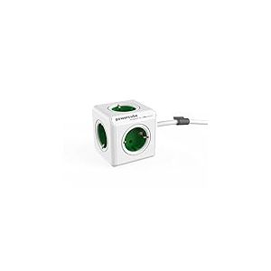 allocacoc Power Cube 1300GN/DEEXPC Chargeur extendeur pour Smartphone/Tablette USB 2.1 Vert/Blanc