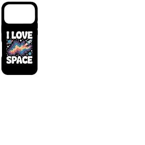 J'adore Les plan&egrave;tes Space Cosmic Galaxy Rocket Coque pour iPhone 17 Pro