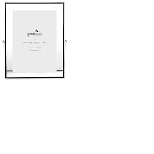 goldbuch Cadre photo Loft en m&eacute;tal, cadre avec support, cadre pour 1 image/photo au format 15 x 20 cm, cadre photo en m&eacute;tal env. 19,7 x 24,7 x 1 cm, cadre argent&eacute;