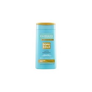 CLINIANS | Lotion après-soleil hydratante avec extrait d'aloe vera, bisabolol, menthe poivrée et menthol, 200 ml
