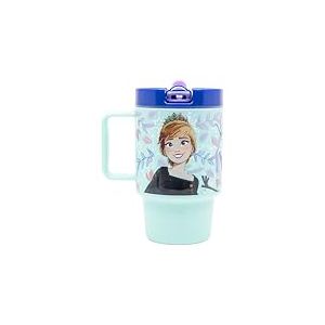 Stor Tasse pour enfant en plastique avec couvercle de 530 ml La Reine des Neiges