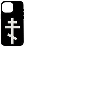 Croix orthodoxe chrétienne Coque pour iPhone 16 Pro Max