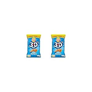 Lay's 3D'S Bugles Goût Nature Format Familial 150 g (Lot de 2)