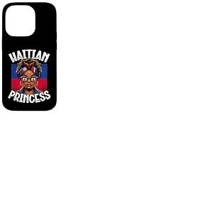 Drapeau Princesse Haïtienne pour Haiti Pride Haïti Coque pour iPhone 14 Pro