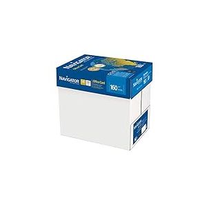 Navigator Office Card - Papier premium Blanc 160 g/m&sup2; A4 - Carton de 5 x 250 feuilles