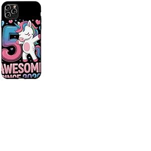 Licorne Dab Awesome Since 2020 Anniversaire 5 Ans Coque pour iPhone 11 Pro Max