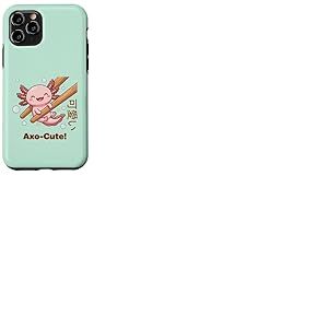 Mignon Baguette Kawaii AXO-Cute Axolotl Food Meme Coque pour iPhone 11 Pro