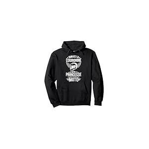 Biker Girl Motarde Cadeau Motocyclette Femme Casque De Moto Sweat à Capuche
