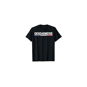 GENDARMERIE POLICE GENDARME Costume Déguisement Drôle Humour T-Shirt