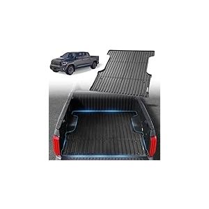 VEVOR Tapis de Coffre Compatible avec Toyota Tundra 2022-2024, Tapis de Benne en TPE &Eacute;pais et R&eacute;sistant, Housse de Coffre Antid&eacute;rapante pour Benne de 168 cm, Protection par Tous Les Temps du V&eacute;hicule