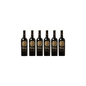 Orby Premium - Vin Rouge Bio des Cotes du Rhone AOC - Lot de 6x75cl